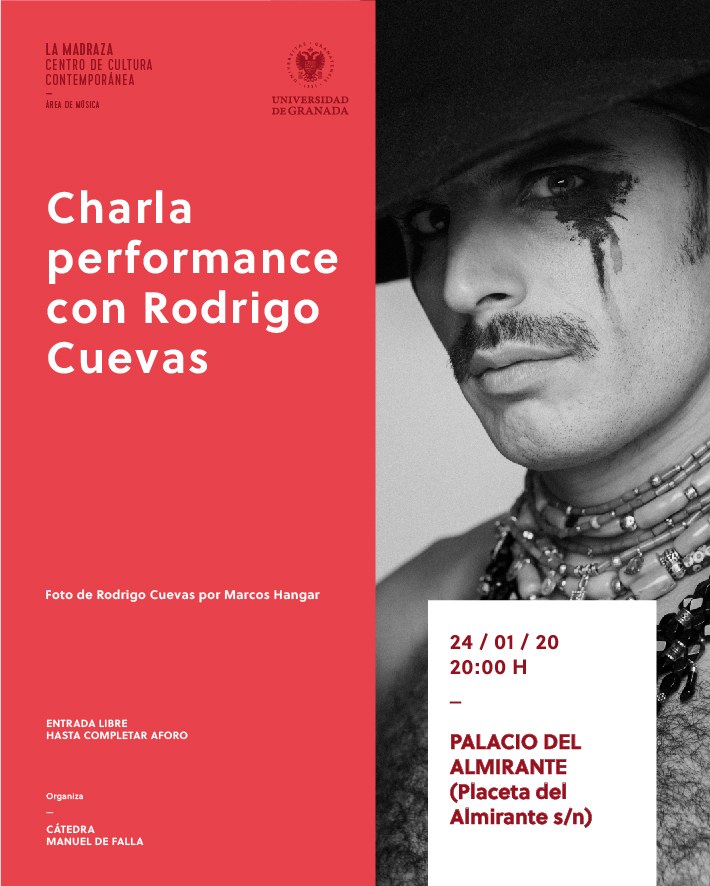 Charla performance con Rodrigo Cuevas
