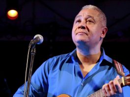 Teófilo Chantré en el Festival Folk de Plasencia