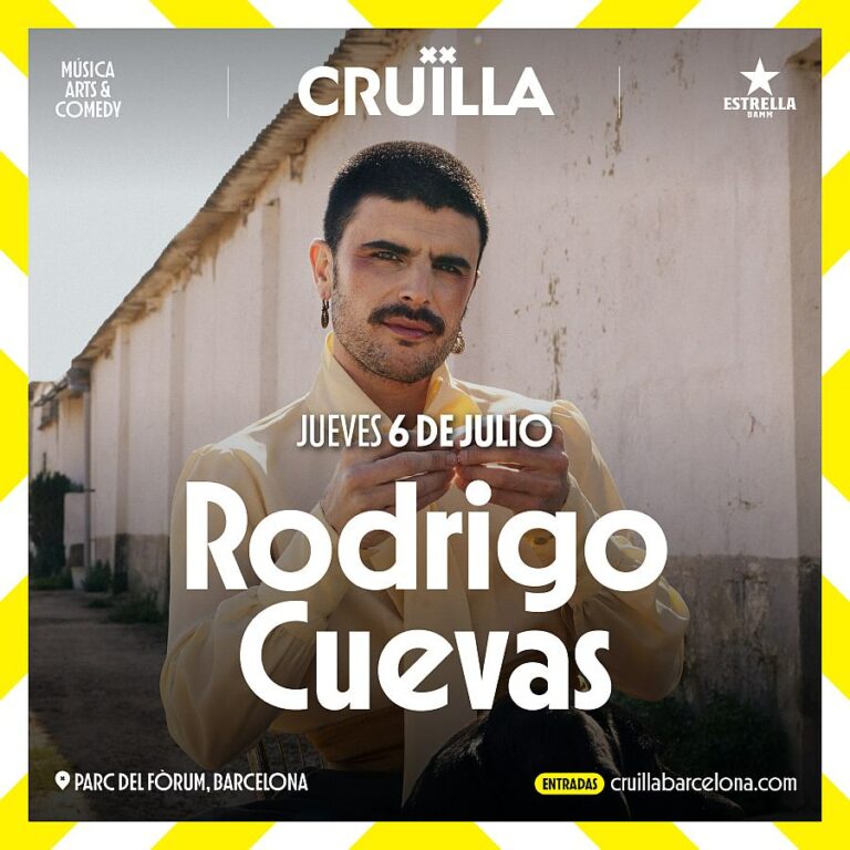 Rodrigo Cuevas nueva gira. Festival Cruilla