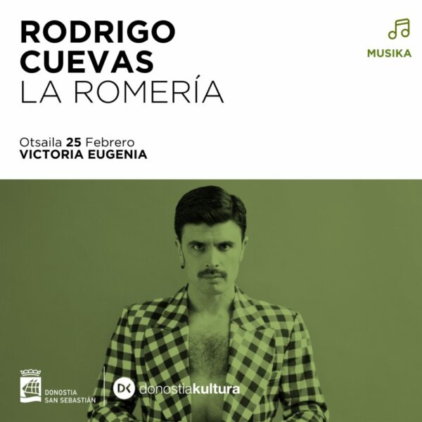 Rodrigo Cuevas. La Romería. Donostia (AGOTADO) @ Teatro Victoria Eugenia