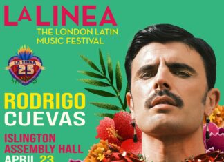 Rodrigo Cuevas en el London Latin Music Festival