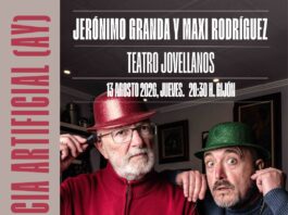La Gira de Inteligencia Artificial (Ay) de Jerónimo Granda y Maxi Rodríguez llega al Teatro Jovellanos
