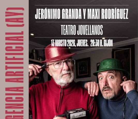 La Gira de Inteligencia Artificial (Ay) de Jerónimo Granda y Maxi Rodríguez llega al Teatro Jovellanos