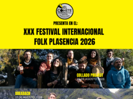 El Cohete Internacional presenta en el XXX Festival Internacional Folk Plasencia tres propuestas de primer nivel